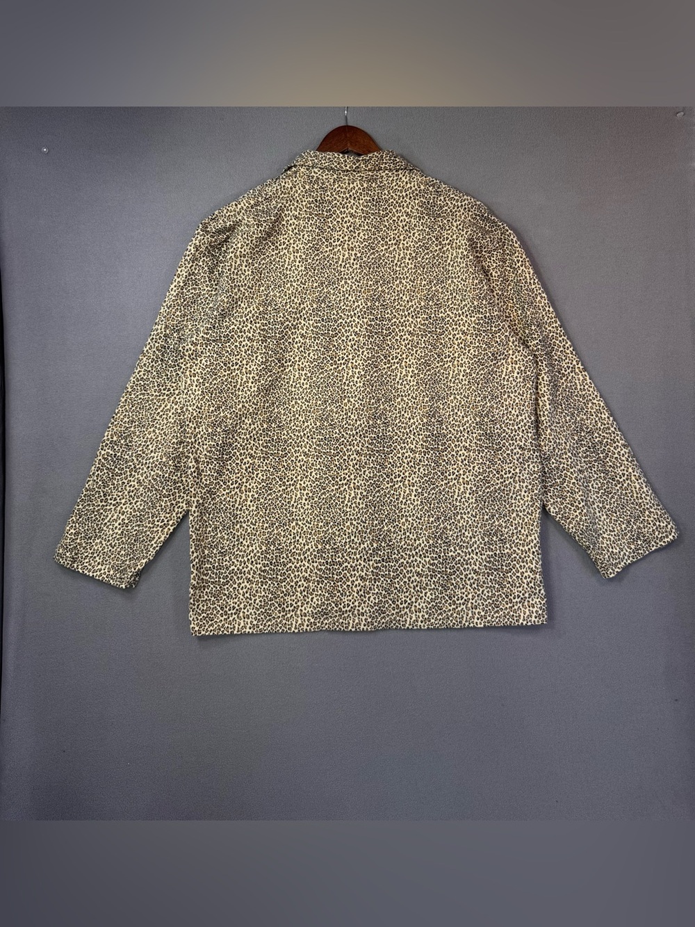 Vintage 90’s P.J. Salvage Women’s Leopard Print Pajama Set, 100% Cotton, XL - Picture 13 of 16